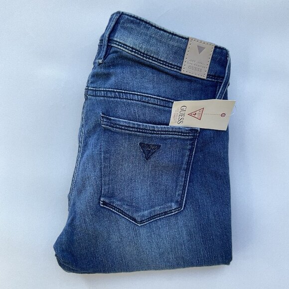 Guess Women’s Super Comfort Skinny Jeans Super Stretch Jeggings Fit Size 24 - Picture 1 of 11
